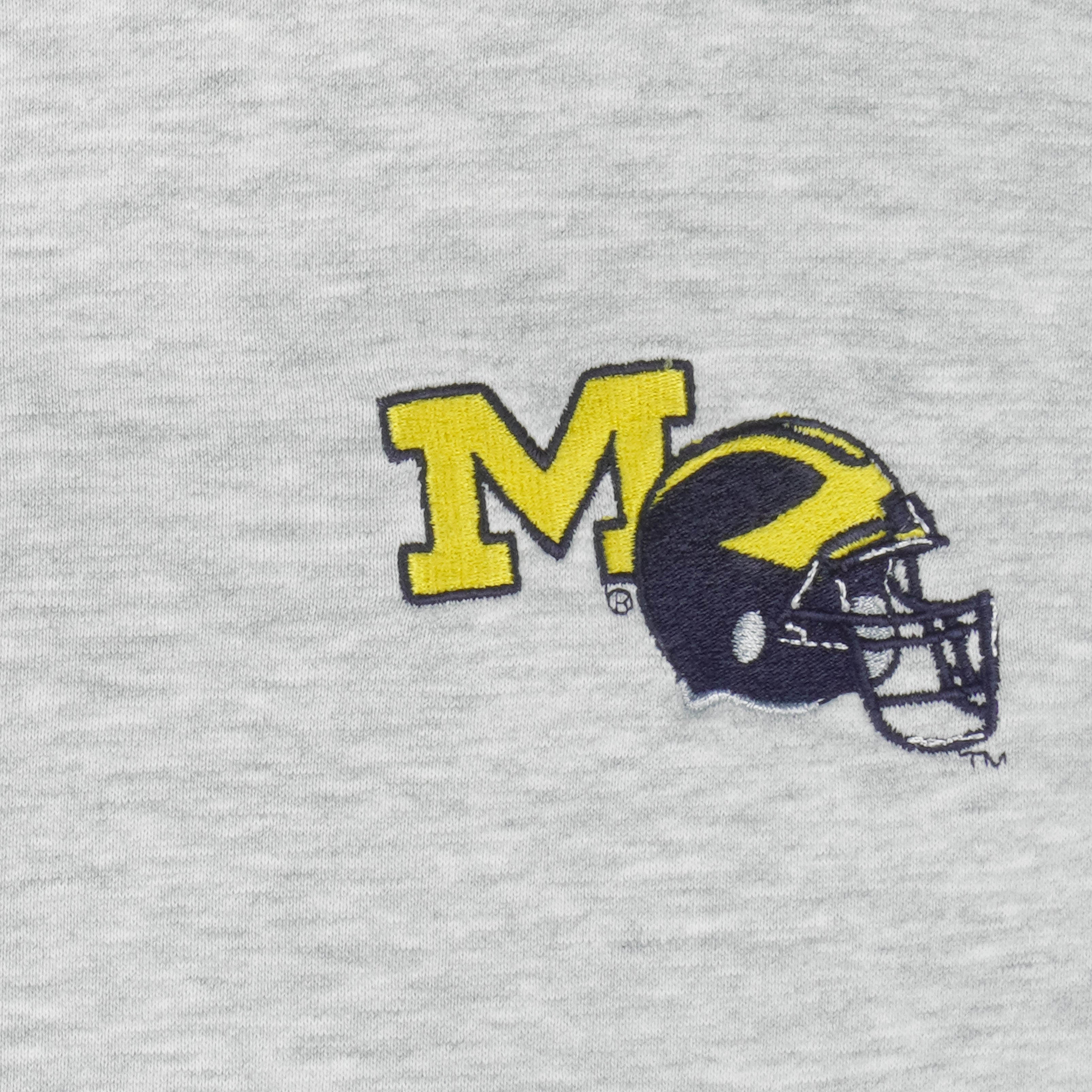 NCAA (Gear) - Michigan Wolverines Crew Neck Sweatshirt 1990s X-Large Vintage Retro College