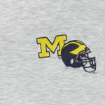 NCAA (Gear) - Michigan Wolverines Crew Neck Sweatshirt 1990s X-Large Vintage Retro College