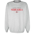NCAA (The Cotton Exchange) - Nebraska Huskers Embroidered Sweatshirt 1997 Large Vintage Retro College
