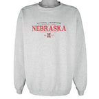 NCAA (The Cotton Exchange) - Nebraska Huskers Embroidered Sweatshirt 1997 Large Vintage Retro College