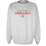 NCAA (The Cotton Exchange) - Nebraska Huskers Embroidered Sweatshirt 1997 Large