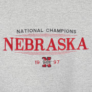 NCAA (The Cotton Exchange) - Nebraska Huskers Embroidered Sweatshirt 1997 Large Vintage Retro College