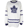 Starter - Toronto Maple Leafs Crew Neck Sweater 1990s XX-Large Vintage Retro Hockey