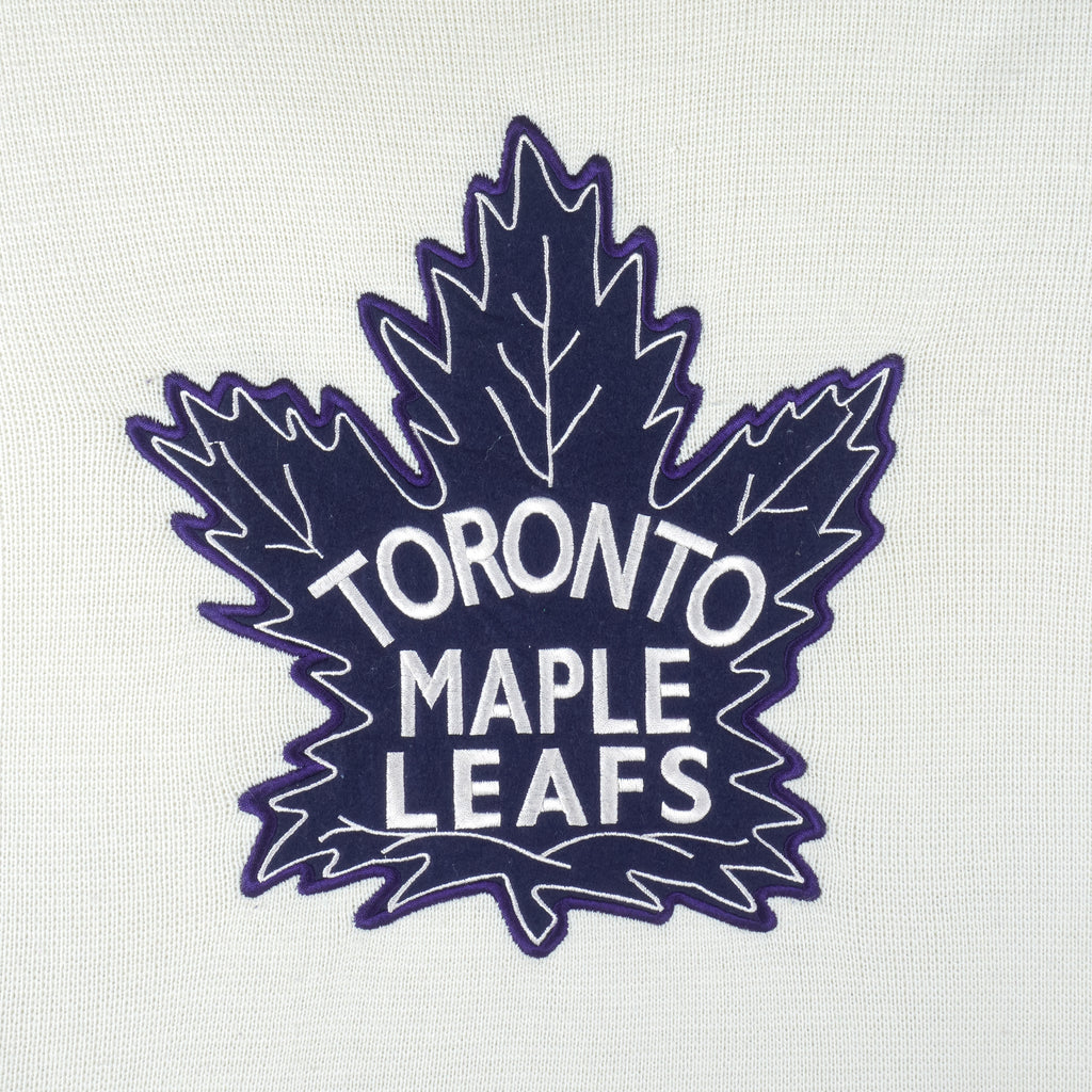 Starter - Toronto Maple Leafs Crew Neck Sweater 1990s XX-Large Vintage Retro Hockey