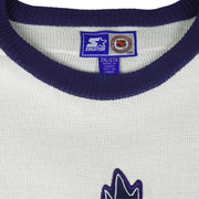 Starter - Toronto Maple Leafs Crew Neck Sweater 1990s XX-Large Vintage Retro Hockey