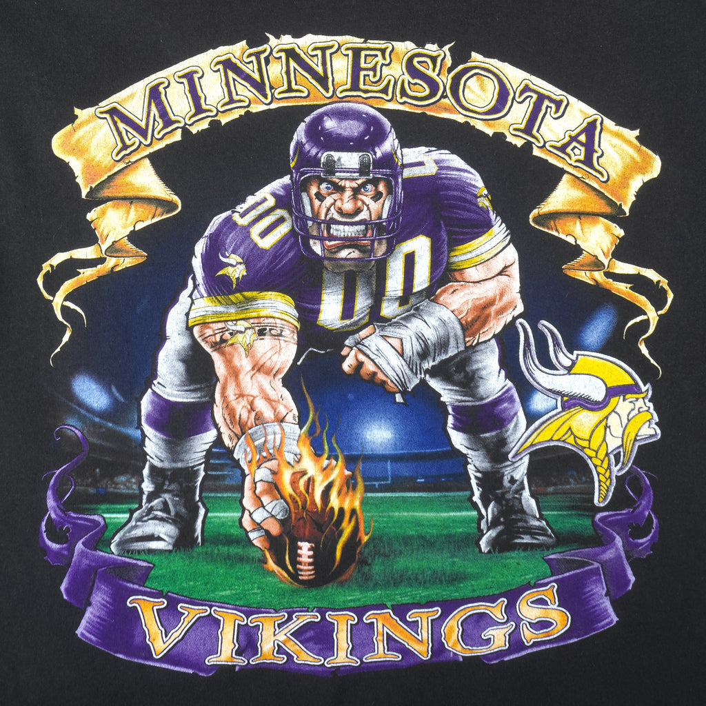 NFL - Minnesota Vikings T-Shirt 1990s XX-Large Vintage Retro Football