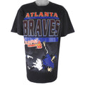 MLB (Team Work) - Atlanta Braves T-Shirt 1993 Large Vintage Retro Baseball