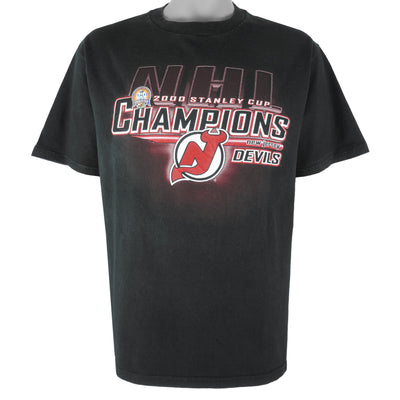 NHL (CSA) - New Jersey Devils Stanley Cup Champions T-Shirt 2000 Large