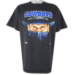 NFL (Salem) - Dallas Cowboys Single Stitch T-Shirt 1992 X-Large Vintage Retro Football