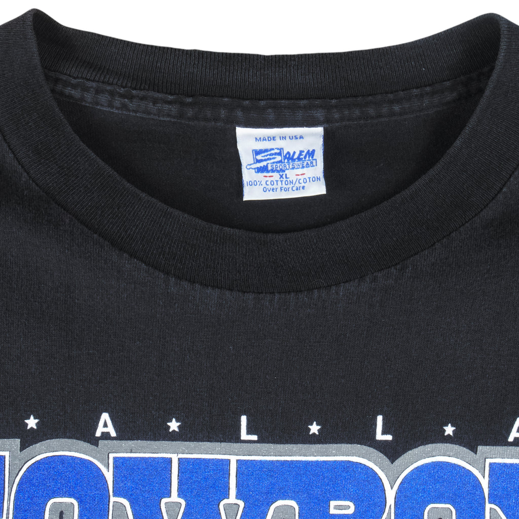 NFL (Salem) - Dallas Cowboys Single Stitch T-Shirt 1992 X-Large Vintage Retro Football