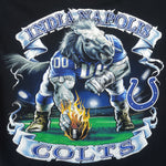 NFL - Indianapolis Colts Spell-Out T-Shirt 1990s Large Vintage Retro Football