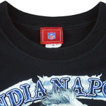 NFL - Indianapolis Colts Spell-Out T-Shirt 1990s Large Vintage Retro Football