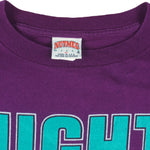 NHL (Nutmeg) - Mighty Ducks of Anaheim Breakout T-Shirt 1990s X-Large Vintage Retro Hockey