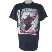 NHL (Wild Things) - Detroit Red Wings T-Shirt 1991 Large Vintage Retro Hockey