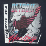 NHL (Wild Things) - Detroit Red Wings T-Shirt 1991 Large Vintage Retro Hockey