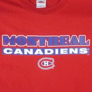 NHL (Tennessee River) - Montreal Canadiens T-Shirt 1990s X-Large Vintage Retro Hockey