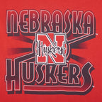 NCAA (Logo 7) - Nebraska Huskers Single Stitch T-Shirt 1990s Large Vintage Retro College