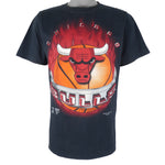 NBA (Magic Johnson T's) - Chicago Bulls Single Stitch T-Shirt 1990s Medium