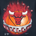 NBA (Magic Johnson T's) - Chicago Bulls Single Stitch T-Shirt 1990s Medium Vintage Retro Basketball