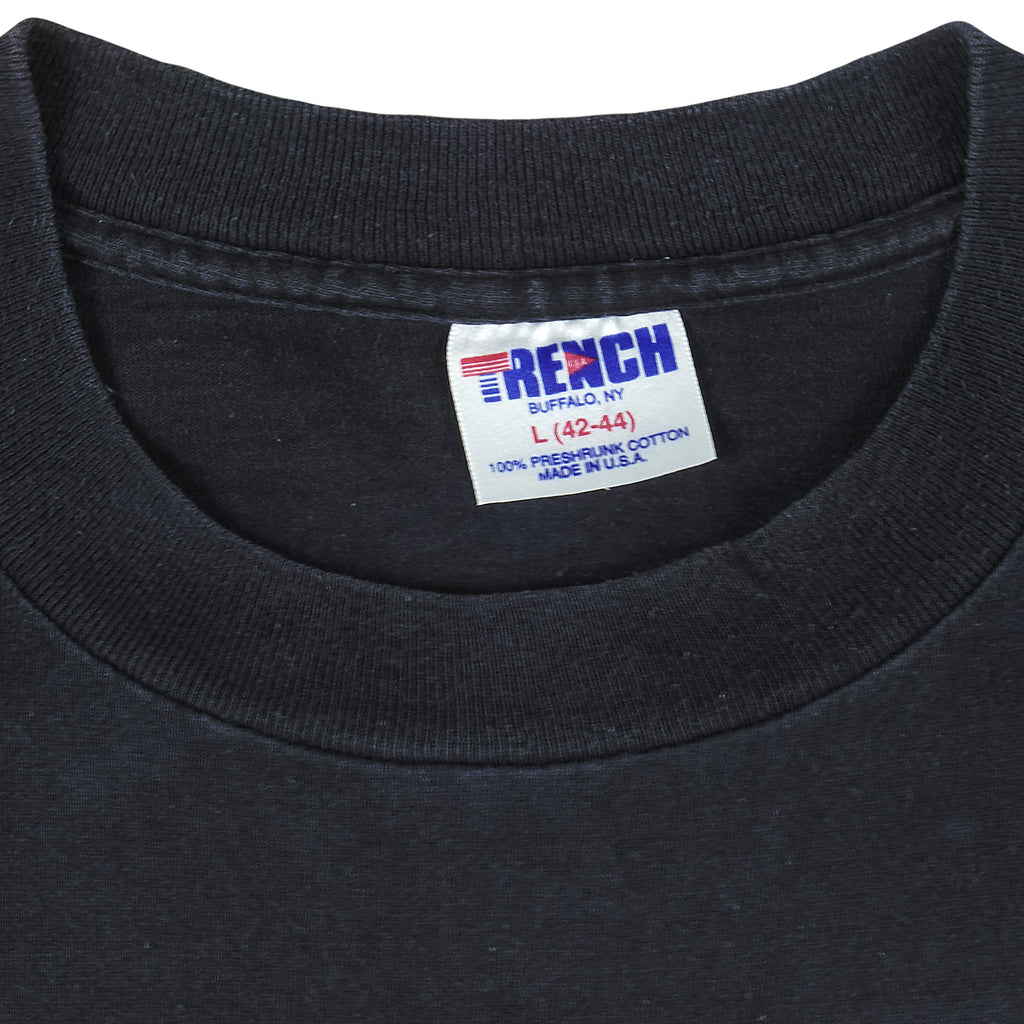 MLB (Trench) - Pittsburgh Pirates Single Stitch T-Shirt 1990 Large Vintage Retro Baseball