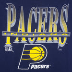 NBA (Logo 7) - Indiana Pacers Single Stitch T-Shirt 1990s Large Vintage Retro Basketball
