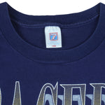 NBA (Logo 7) - Indiana Pacers Single Stitch T-Shirt 1990s Large Vintage Retro Basketball