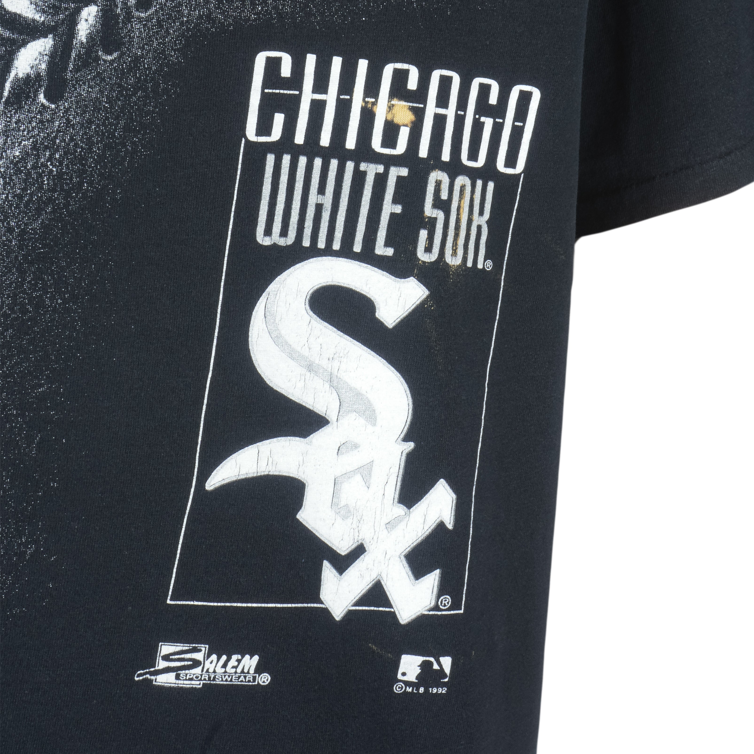 MLB (Salem) - Chicago White Sox Single Stitch T-Shirt 1992 Large Vintage Retro Baseball