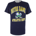 Champion -  Notre Dame Fighting Irish Single Stitch T-Shirt 1981 X-Large Vintage Retro