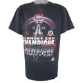 Starter - Montreal Canadiens Champs Single Stitch T-Shirt 1993 Large Vintage Retro Hockey