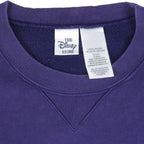 Disney - Dwarfs Embroidered Sweatshirt 1990s Large Vintage Retro