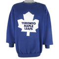 NHL - Toronto Maple Leafs Embroidered Crew Neck Sweatshirt X-Large Vintage Retro Hockey