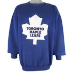 NHL - Toronto Maple Leafs Embroidered Crew Neck Sweatshirt X-Large Vintage Retro Hockey