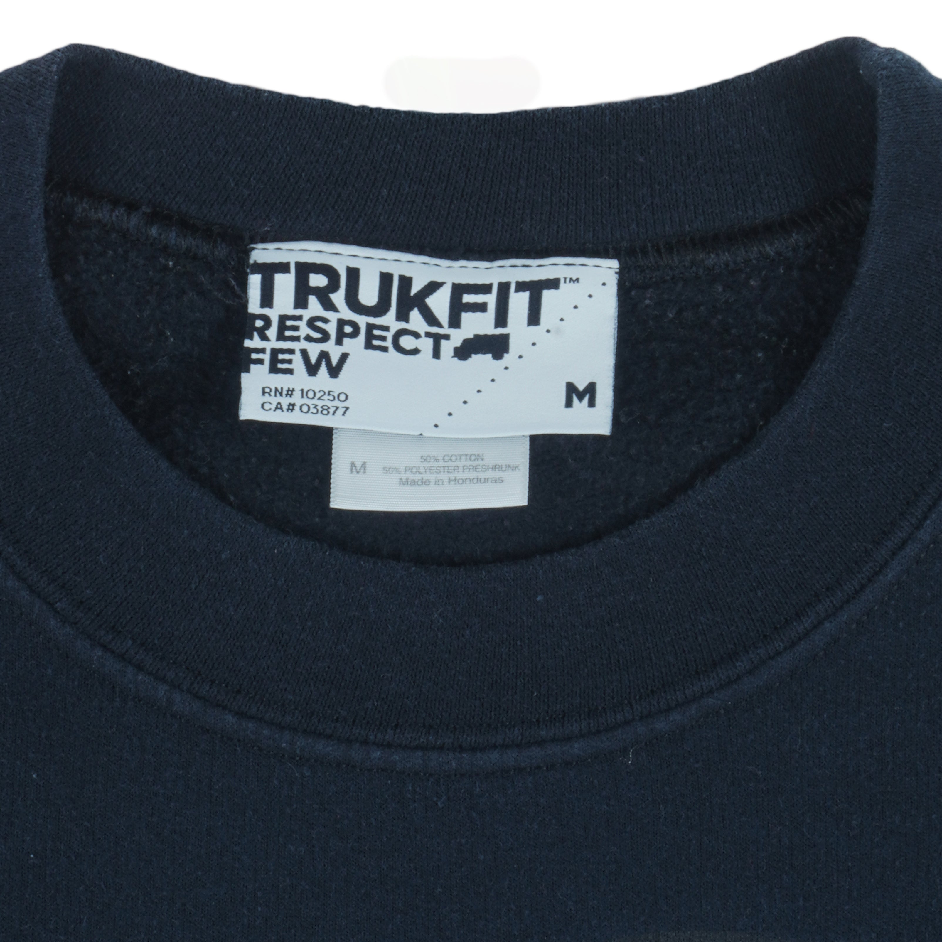 Vintage - Black TRUKFIT Crew Neck Sweatshirt 2000s Medium