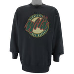NHL (Pro Player) - Minnesota Wild Embroidered Sweatshirt 1990s Large vintage retro hockey