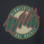 NHL (Pro Player) - Minnesota Wild Embroidered Sweatshirt 1990s Large vintage retro hockey