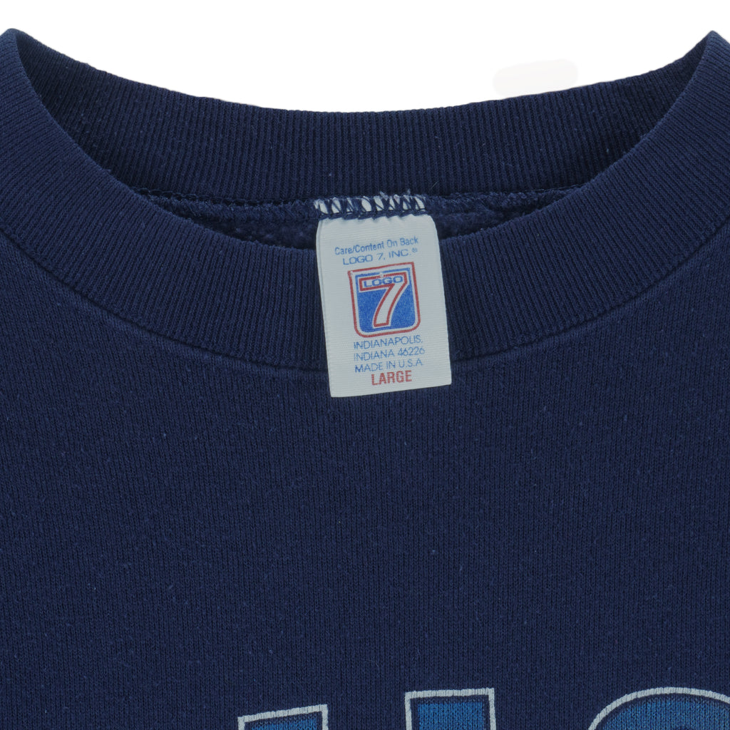 NFL (Logo 7) - Dallas Cowboys Spell-Out Sweatshirt 1995 Large vintage retro football