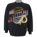 Vintage NFL (Official Fan) - Washington Redskins Crew Neck Sweatshirt 1994 Large in black