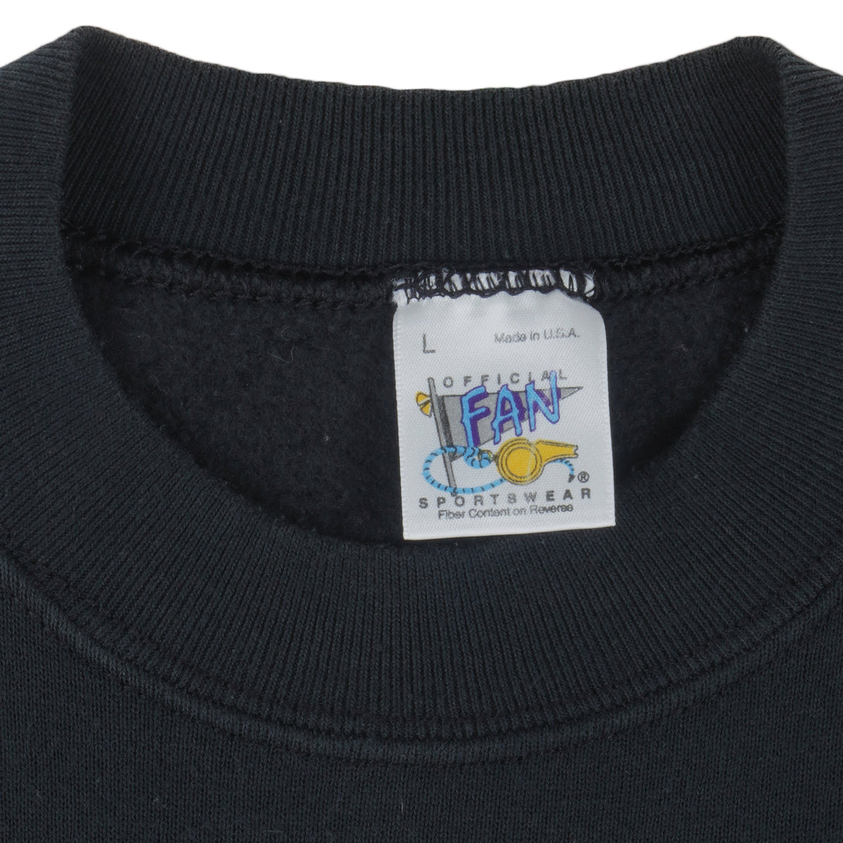 Vintage NFL (Official Fan) - Washington Redskins Crew Neck Sweatshirt 1994 Large in black