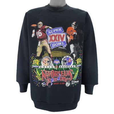 NFL - 49ers VS Broncos Matchups Super Bowl Champions Sweatshirt 1990 X-Large