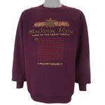 Vintage (Hanes) - Mackinac Island Land Of The Great Turtle Sweatshirt 1995 X-Large