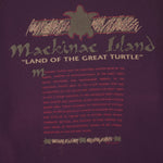 Vintage - Mackinac Island Land Of The Great Turtle Sweatshirt 1995 X-Large vintage retro