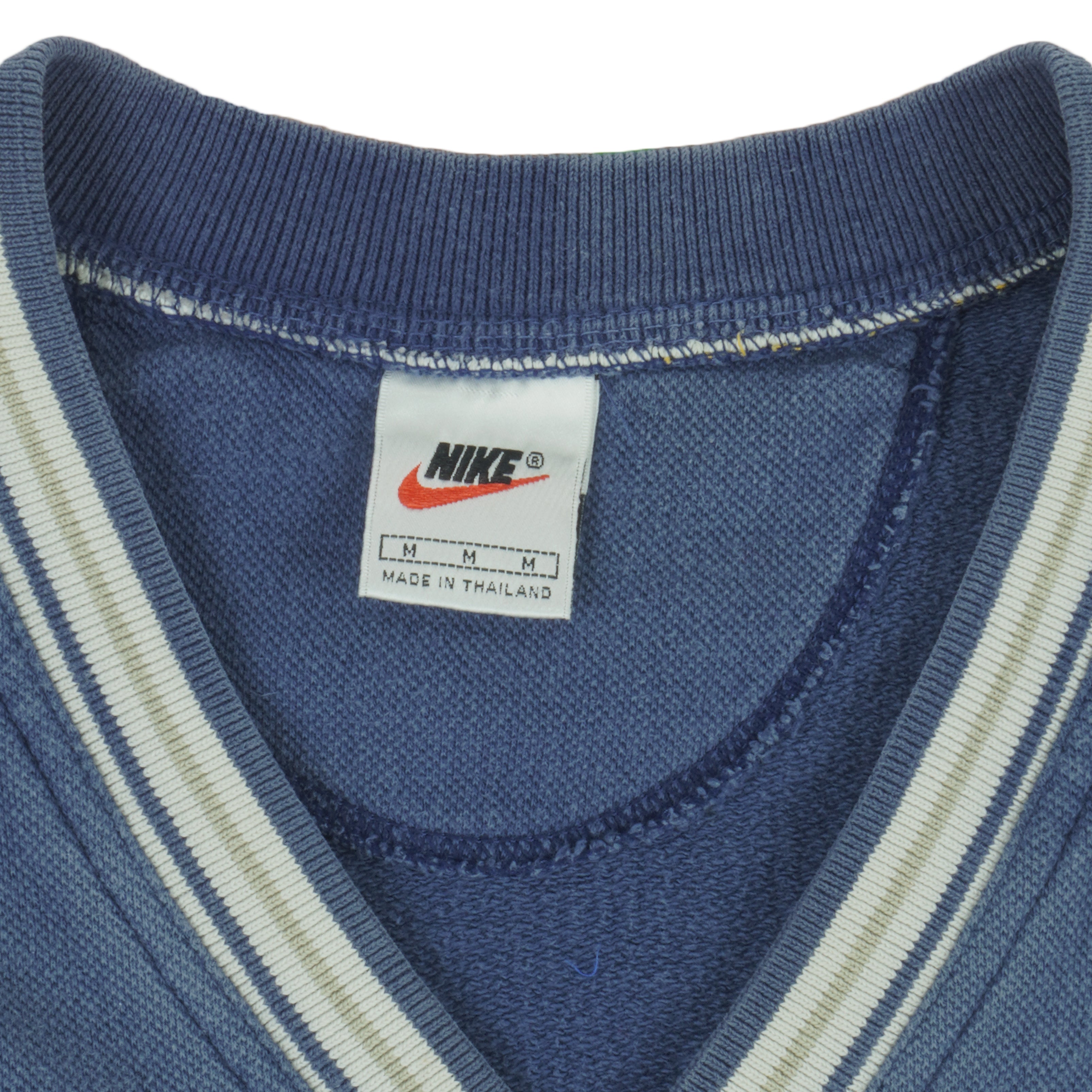 Nike - Grey Challenge Court Sleeveless Sweat 1990s Medium