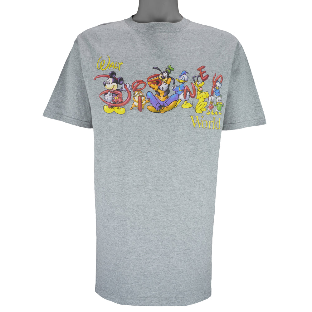 Disney - Mickey Walt Disney World T-Shirt 1990s Large
