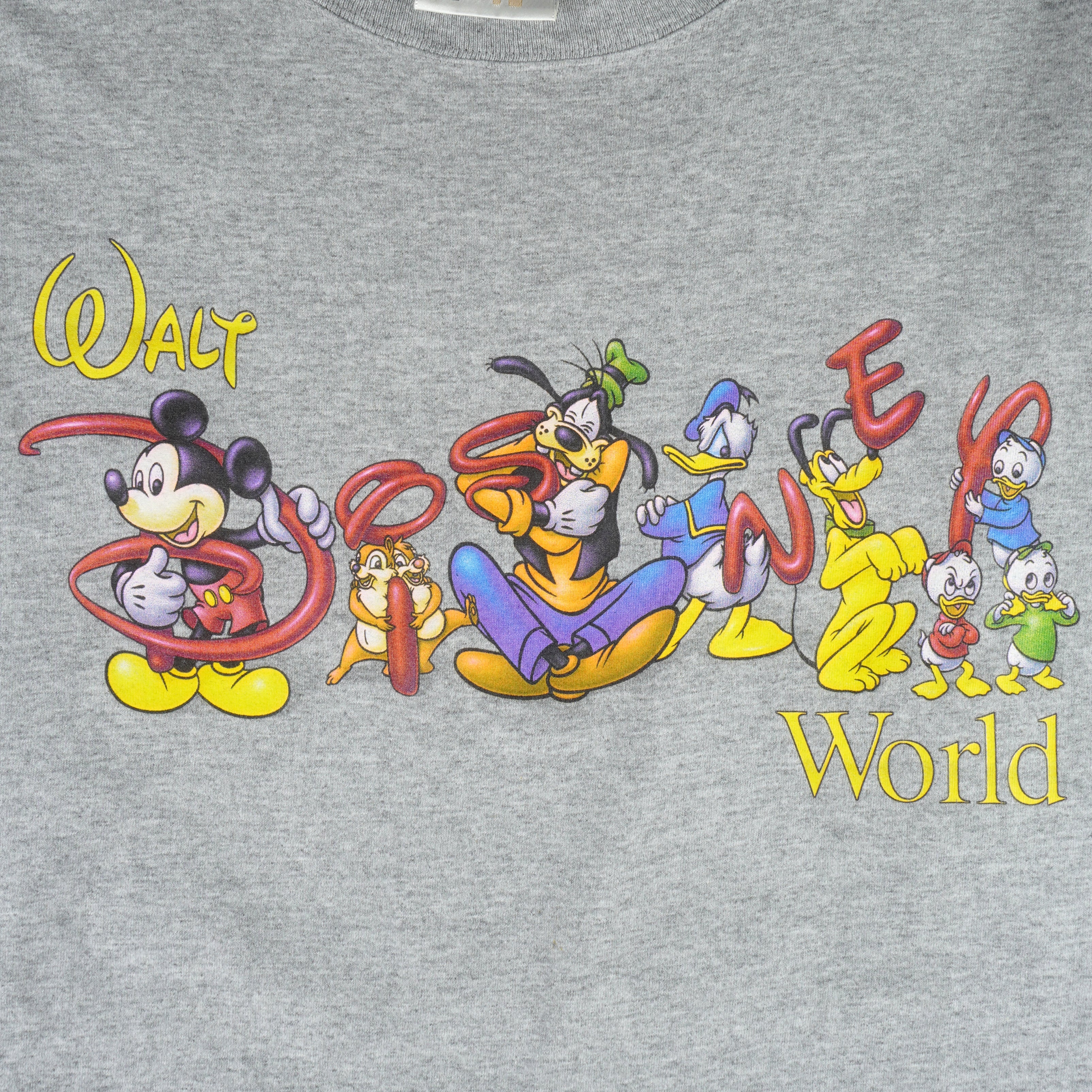 Disney - Mickey Walt Disney World T-Shirt 1990s Large