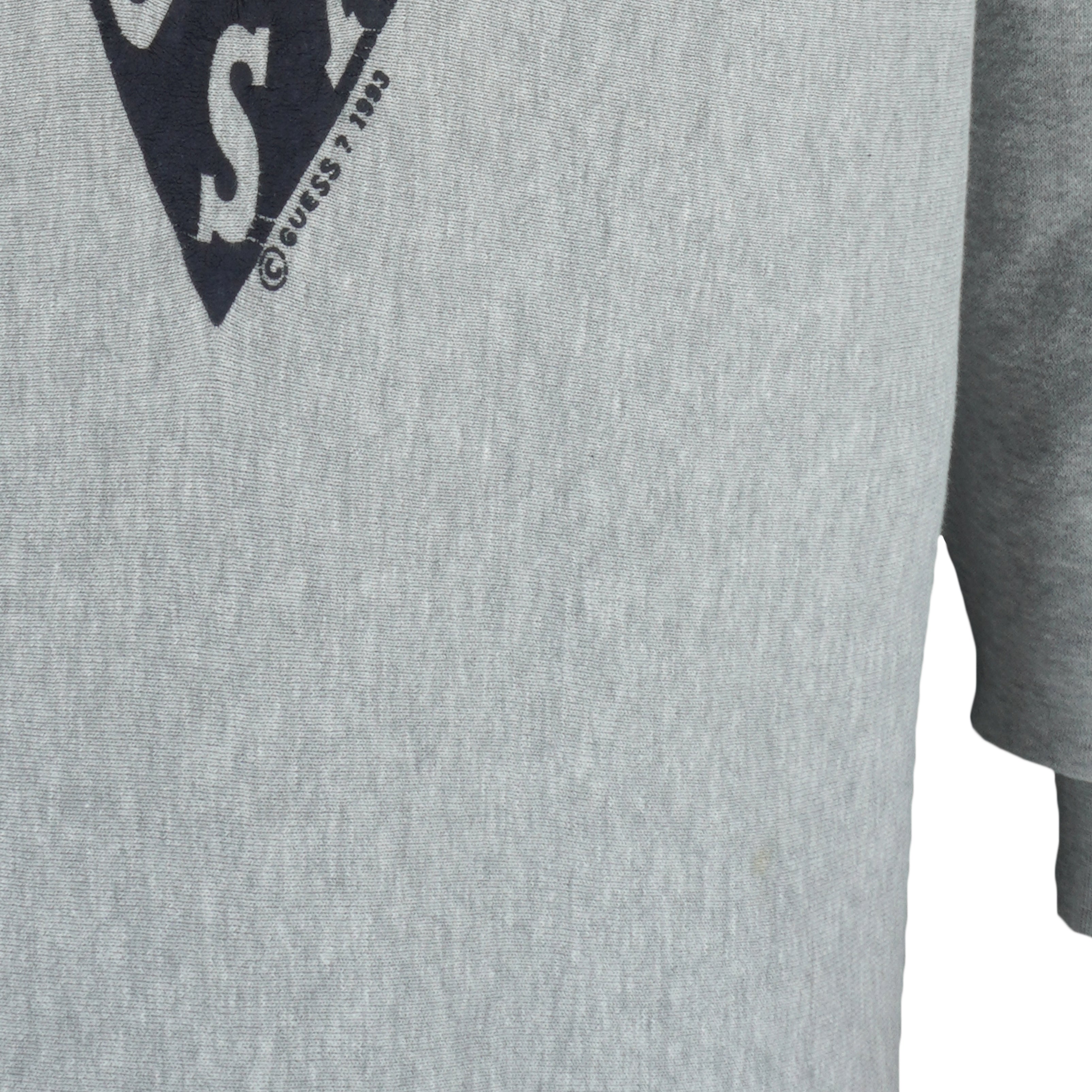 Guess - Spell-Out Crew Neck Sweatshirt 1993 Medium Tall vintage retro