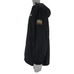 FUBU - Black XCII Reversible Hooded Jacket 1990s Large