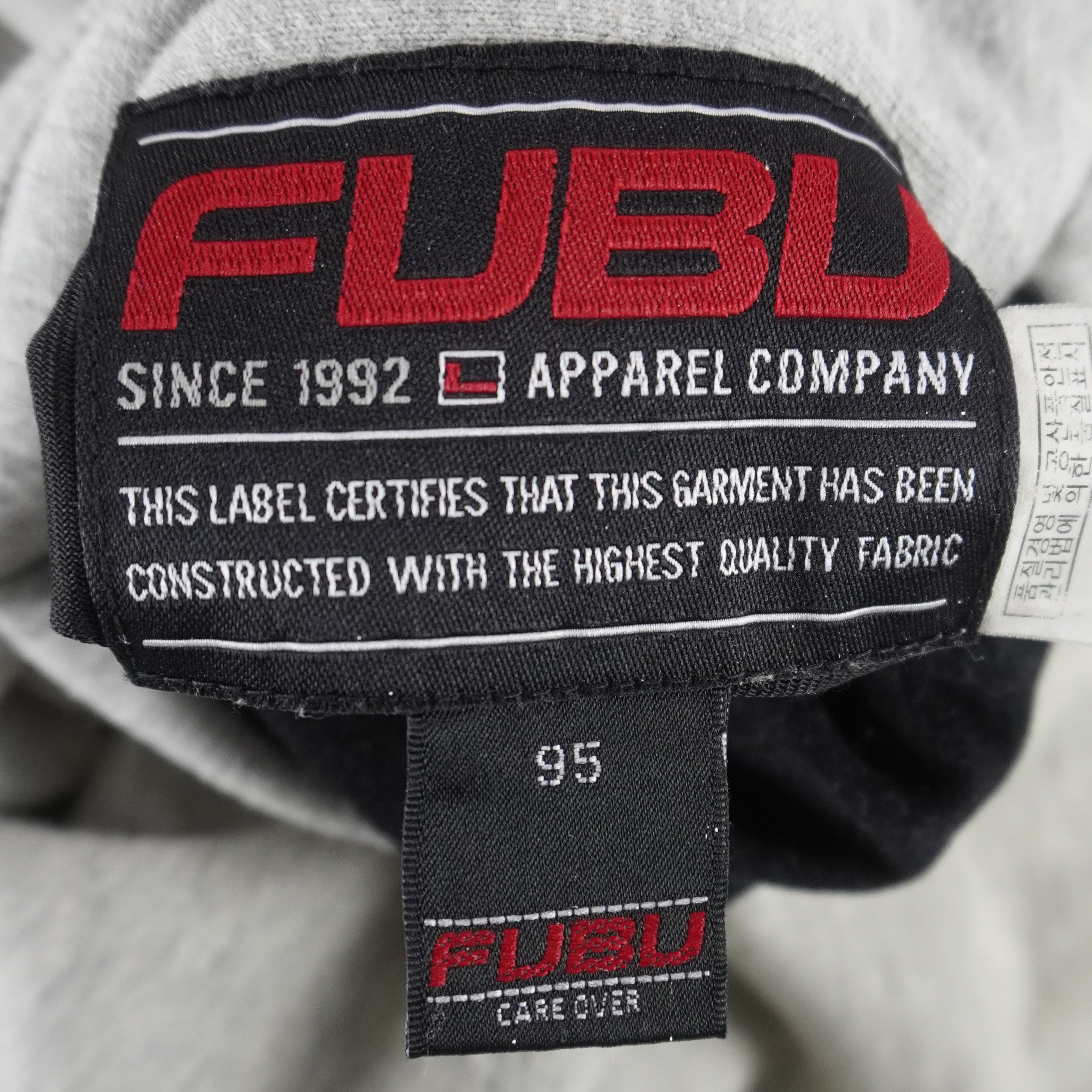 FUBU - Black XCII Reversible Hooded Jacket 1990s Large