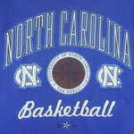 NCAA (Galt Sand) - North Carolina Tar Heels Basketball T-Shirt 1990s X-Large Vintage Retro College