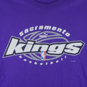 Puma - Sacramento Kings Big Logo T-Shirt 1990s X-Large Vintage Retro Basketball