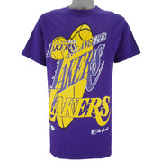 NBA (The Game) - Los Angeles Lakers T-Shirt 1990s Medium Vintage Retro Basketball
